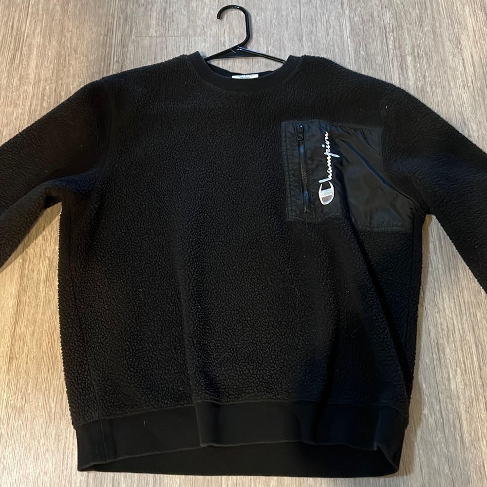 Champion black crew beck sweatshirt